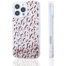 Nihcase Apple Uyumlu iPhone 16 Pro Kılıf Magsafe Özellikli Sıvılı Desenli Mossa Kapak