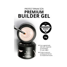 Momo Professional Premium Builder Gel Protez Tırnak Jeli No.03 Açık Bej 35 gr