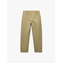 Koton Normal Bel Cepli Regular Fit Pantolon Haki 6sam40061hw
