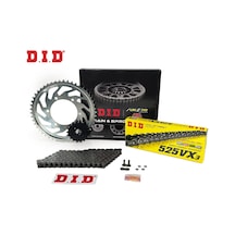 Dıd Zincir Dişli Seti Honda Xl V Transalp 600 Cc 1991-1999 / Zincir : Dıd-525vx3 Çelik -120 / Dişli: Sunstar 15t - Jt 47t