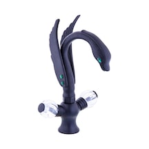 Lider Siyah Zümrüt Taşlı Ördek Kuğu Mutfak Ve Lavabo Eviye Bataryası