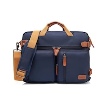 Coolbell CB-5005 2'si 1 Arada 17,3" Laptop Sırt ve Omuz Çantası-Lacivert