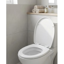 Mey İthalat Dayanıklı Klozet Kapağı Universal Model Kolay Kurulum Hijyenik Banyo Ürünü Beyaz Mey İthalat Dayanıklı Klozet Kapağı Universal Model Kolay Kurulum Hijyenik Banyo Ürünü Beyaz