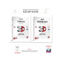 3d Tyt Ayt Türkçe Edebiyat Video Defter 2 Ki 2 Kitap Seti
