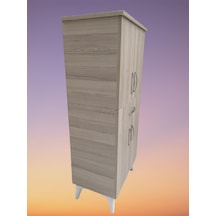 Çok Amaçlı Dolap Cordoba 130 Cm Hard Parlak Suntalem El Yapım