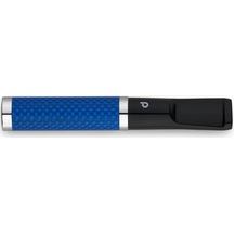Denicotea 25012 Karbon Filtreli 6-9mm Lüks Slim Sig.ağızlığı Mavi Karbon