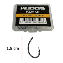 Kudos Kdh-01 No:6 Olta İğnesi 50 Adet