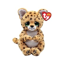 Ty Beanie Bellies Oturan Peluş Leopar Lloyd 30 Cm Sarı