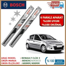 Renault Clio 3 Ön Silecek Takımı / Bosch Aeroeco