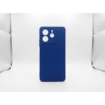 Redmi Note 14 5g Mavi Silikon Kılıf Modeli
