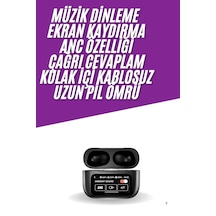 Kablosuz - 517 - Bluetooth Kulaklık Pro Yeni Nesil - Novapazr - Dokunmatik Kontrol