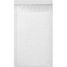 Balonlu Beyaz Kargo Poşeti 15x25+5 Cm - 25 Adet