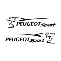 Peugeot Yan Sport Oto Sticker 2 Adet 45 10 Cm
