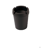 2 Adet Kokusuz Küllük Yuvarlak Plastik Siyah Yuvarlak