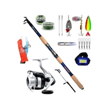 Piranha Ultimate 210cm 50-100gr Daiwa Strikeforce 2500 Turna Spin Olta Takımı Seti
