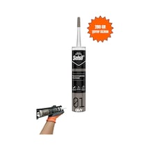 Amaçlı Şeffaf Silikon 280gr, Suya Dayanıklı