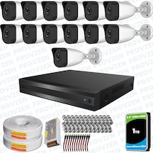 Provzen Rv Hilook 13 Kameralı Full Hd Geniş Açı Güvenlik Kamerası