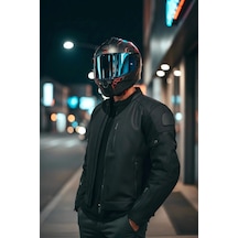Gıvı 50.x Arachno Mat 1 Renkli 1 Şeffaf Vizörlü Motosiklet Kask Lacivet Vizör + Şeffaf