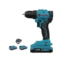 Catpower CAT4213SET Li-İon Çift Akülü Kömürsüz Darbeli Vidalama Matkap 2AH