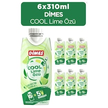 Dimes Cool Lime Özü 6 x 310 ML