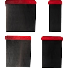 İzmir Fırça Oto Spatula Takımı - 5-8-10-12 X 12 Cm. - 4 Parça Set