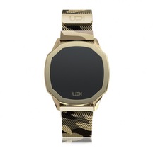 Upwatch Vertıce Gold Camouflage Unisex Kol Saati