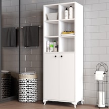 Moxen Mobilya Bdr1 Çok Amaçlı Dolap Raflı MXNBDR1001BYZ