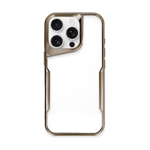 Apple iPhone Uyumlu 16 Pro Kılıf Boyi Silikon Kapak - Desert Desert