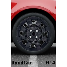 Seat Cordoba 14 İnç Jant Kapağı 4 Adet Siyah S101 Rand