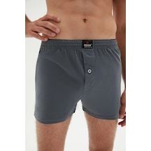 Erdem Erkek Penye Düz Renk Boxer 1400 - 6 Adet 001