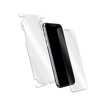 Exquıs Apple Uyumlu iPhone X Ön Ve Arka Koruma 360 Full Kaplama - Şeffaf