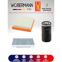 Wöbermann Fiat Albea 1.2 Filtre Bakım Seti 2002-2007 3K