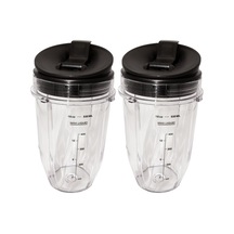 18 Ons Sıp N Seal Kapakları İle Kapsamlı Kapvani - Nutri Ninja Auto -ıq 1000w Serisi Ve Duo Karıştırıcıları İle Uyumlu Yedek Fincan 110ml
