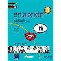 En Accion 3 Libro del Alumno (Ders Kitabı + 2 CD) İspanyolca Orta-üst Seviye - Elena Verdia - Nüans