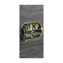 Pleksi Kabartmalı Kapı İsimliği Hair Salon 1 Adet
