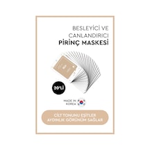 Mjcare On Rice Extract Mask - Pirinç Özlü Yüz Maskesi 20'li