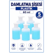 Damlatma Şişesi 60 Ml Plastik 5 Adet