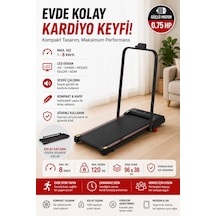 Ekranlı Uzaktan Kumandalı Portatif Bluetoothlu Yürüme Ve Koşu Bandı Rl-895