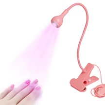 Uv Led Tırnak Kurutucu Ultraviyole Esnek Klipsli Masa Lambası Pmb