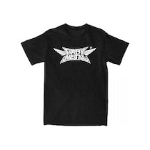 Tarzsokak Beyaz Japon Bant Babymetal Lu Yaz Leri Lar İçin Unisex Hip Siyah