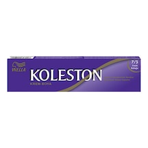 Wella Koleston Single Saç Boyası - 7/3 Fındık Kabuğu
