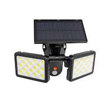 W770b Powermaster Sensörlü 36 Cob Ledli Solar Aydınlatmalı Duvar Lambası