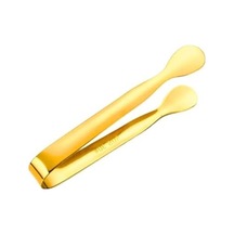 304 Çelik Mini 11 Cm Buz Ve Şeker Maşası Abanoz