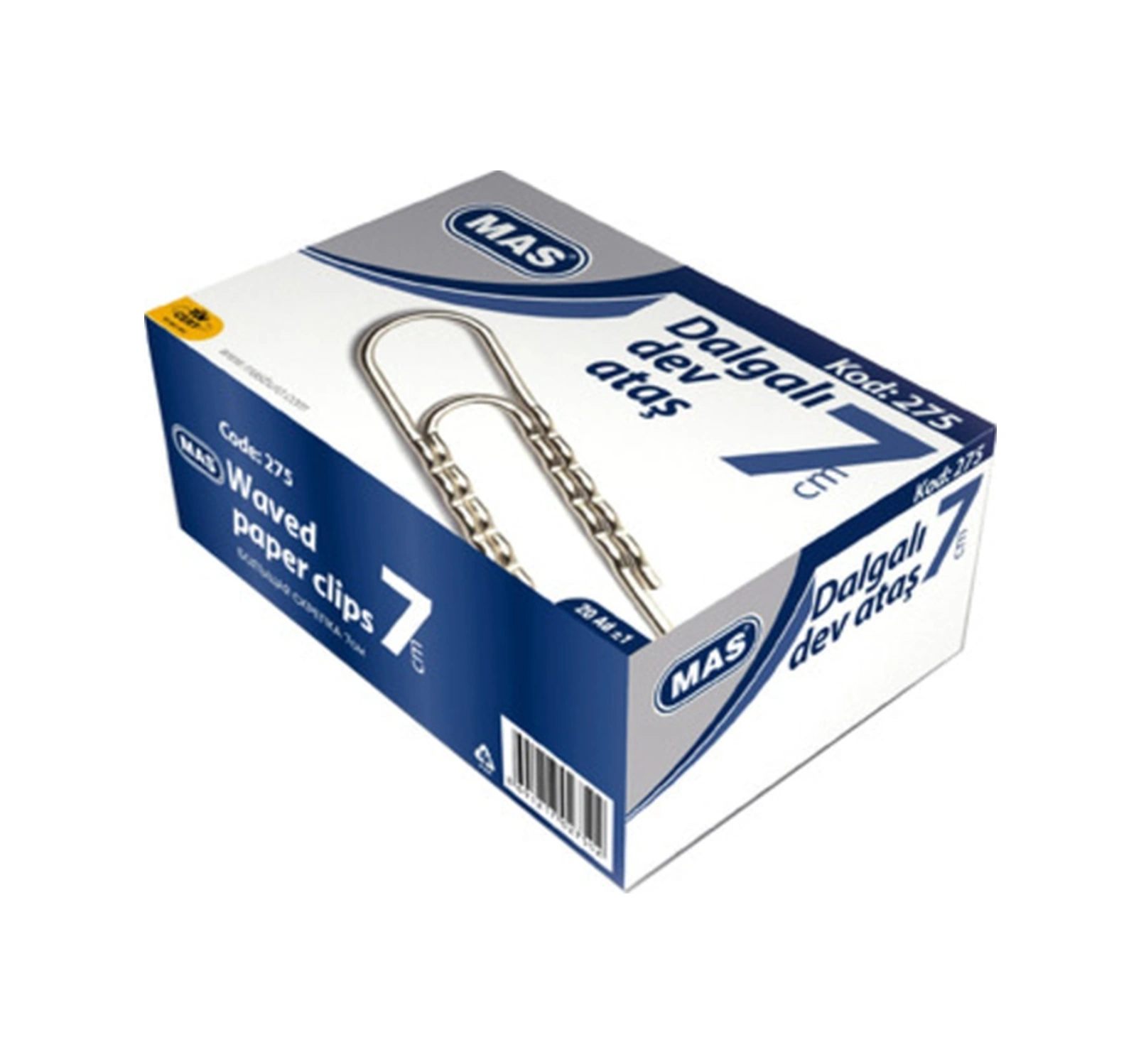 Ataş Dev Dalgalı 70 Mm 275 18 Adet Diğer