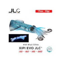 Jlc Xipi Evo Yedek Gövde 17cm 53gr 03 Blue Glow Silikon Kalamar