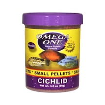 Omega One Cichlid Small Pellets 100gr Açık