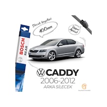 Bosch Rear Skoda Octavia 1Z3 2006 - 2012 Arka Silecek - A400H
