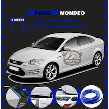 Ford Mondeo Oto Araç Kapı Koruma Fitili 5metre Parlak Mavi Renk