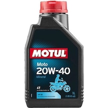Motul Moto 20W-40 4t Mineral Motosiklet Motor Yağı 1 L 1 L N11.2957