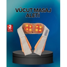 Ev Ve Araç İçi Uyumlu Masaj Cihazı Çok Renkli